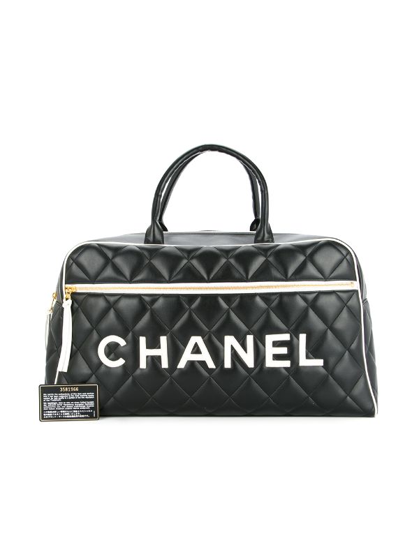 Chanel Pre-owned Quilted Luggage Handbag