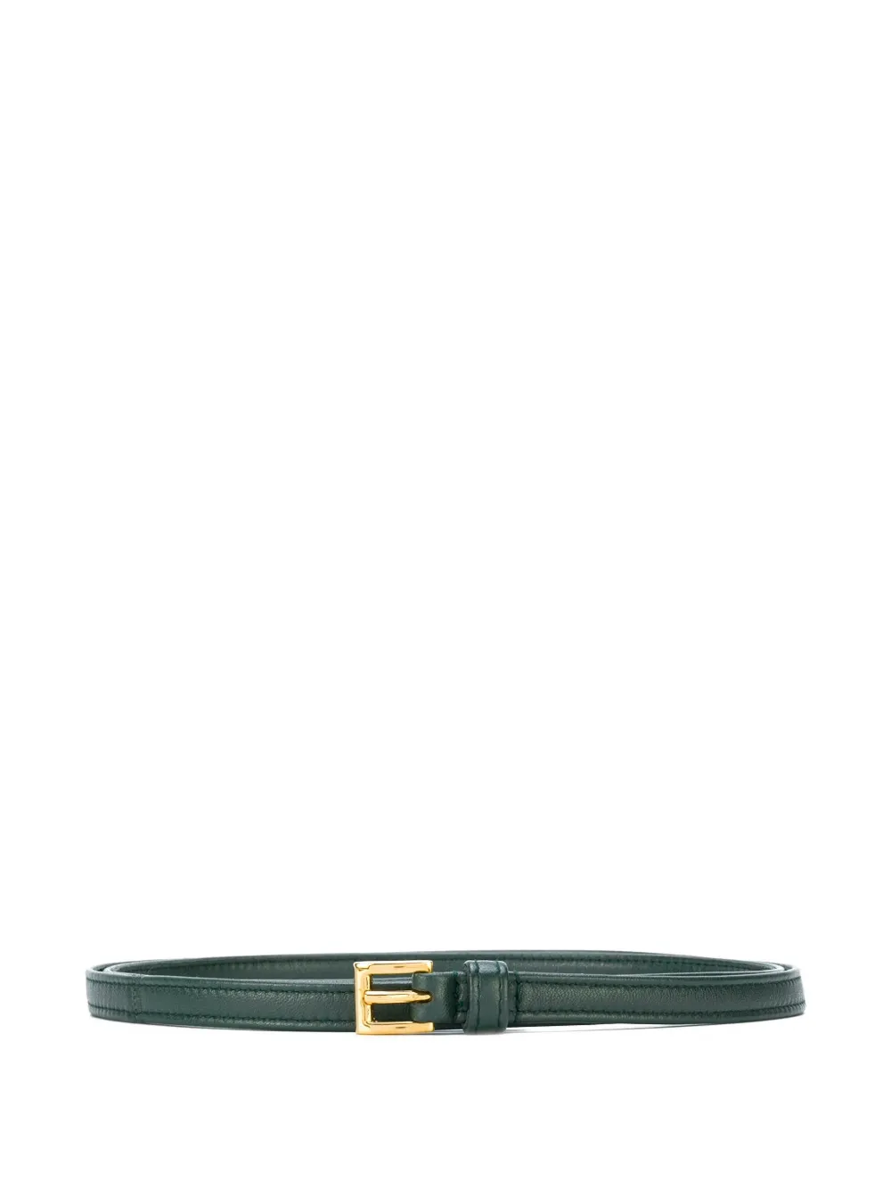 Prada Cintura sottile con fibbia - Verde