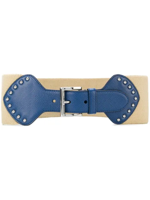 Prada buckled waist belt