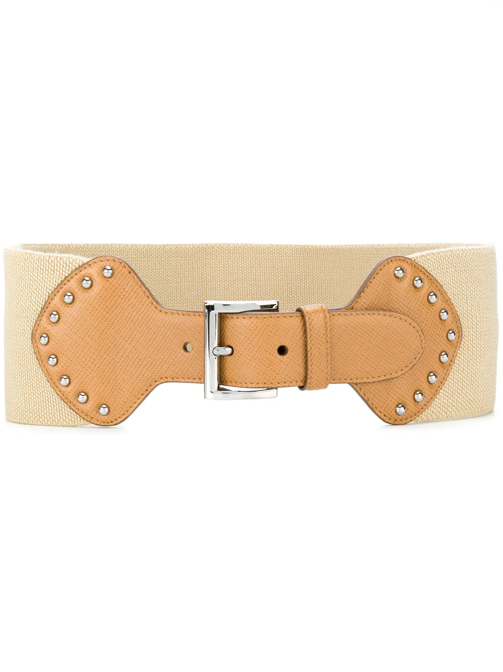 ceinture à détails de clous