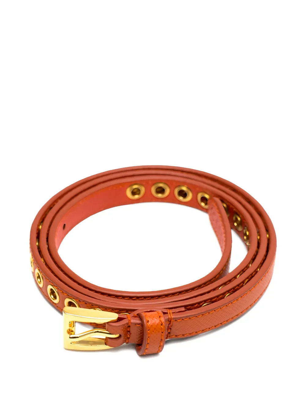Prada Gespriem Oranje