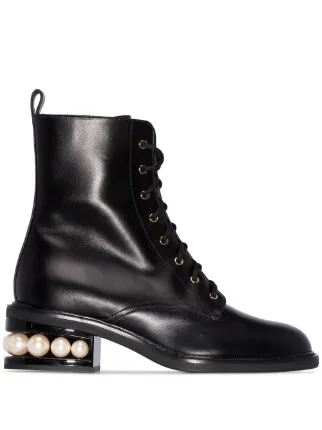 Nicholas Kirkwood CASATI 35mm Combat Boots Farfetch