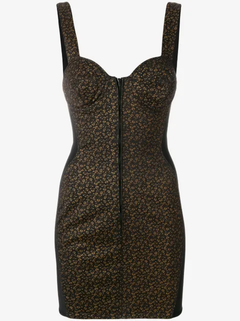 Jean Paul Gaultier Pre-Owned flower print panelled dress