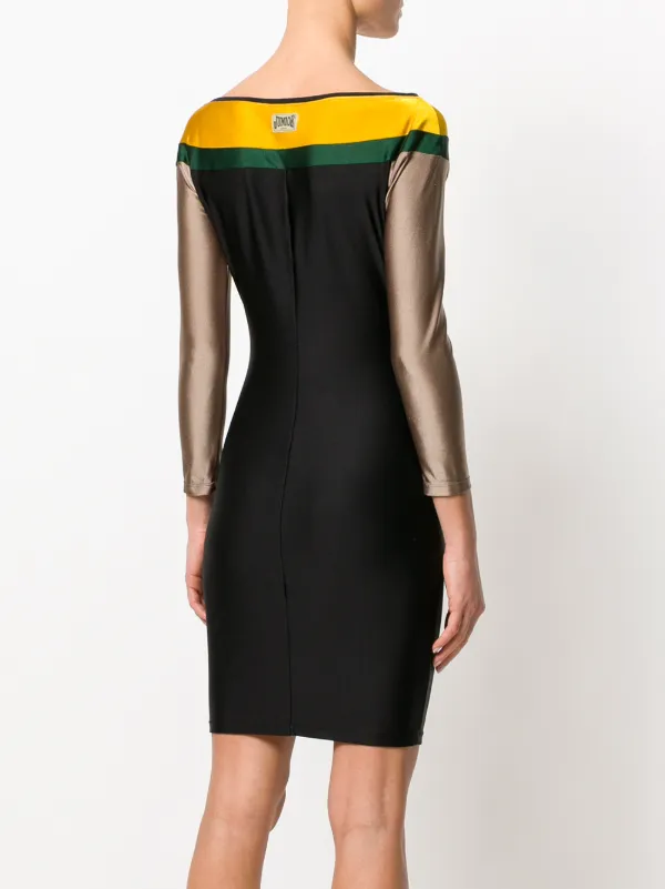 jean paul gaultier bodycon dress Sophie Cotton Bodycon Mini Dress – REBDOLLS main image 1