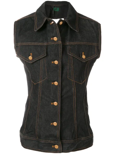 Jean Paul Gaultier Pre-Owned Denim waistcoat