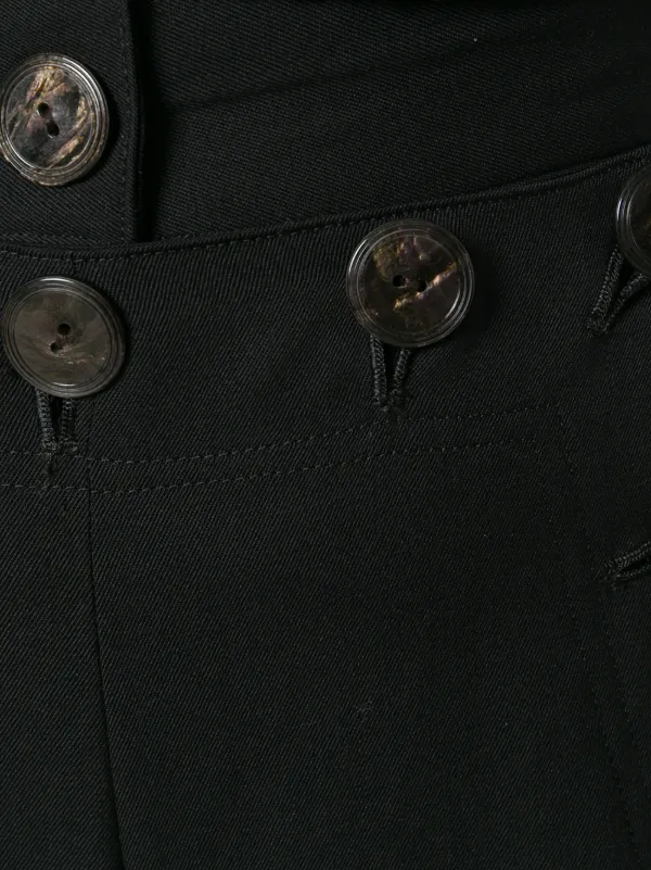 パンツ jean paul gaultier ss96 sailor trousers Jean Paul Gaultier Femme Sailor Pants Trousers Button Front Size