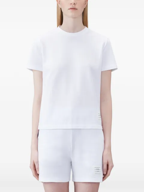 Thom Browne classic pique stripe T-shirt