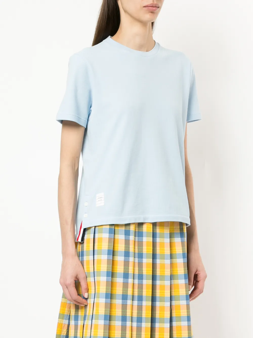 Thom Browne Shirt met korte mouwen Blauw