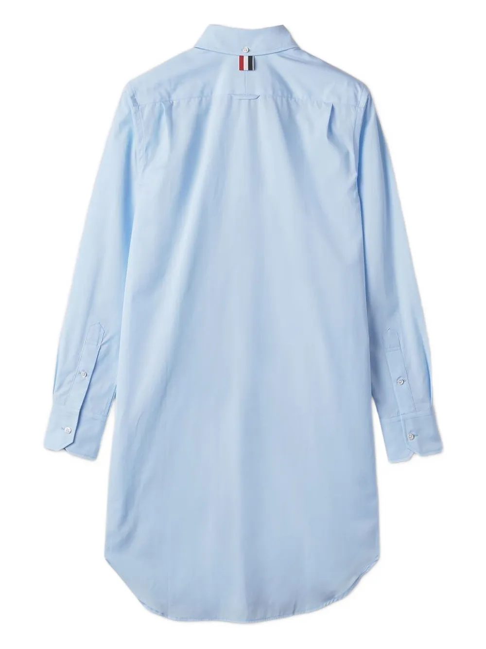 Thom Browne cotton shirtdress - Blauw