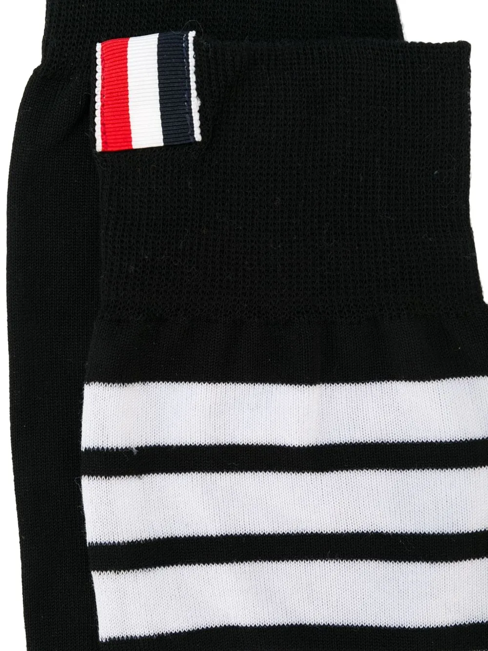  Thom Browne Leichte Socken   Schwarz 