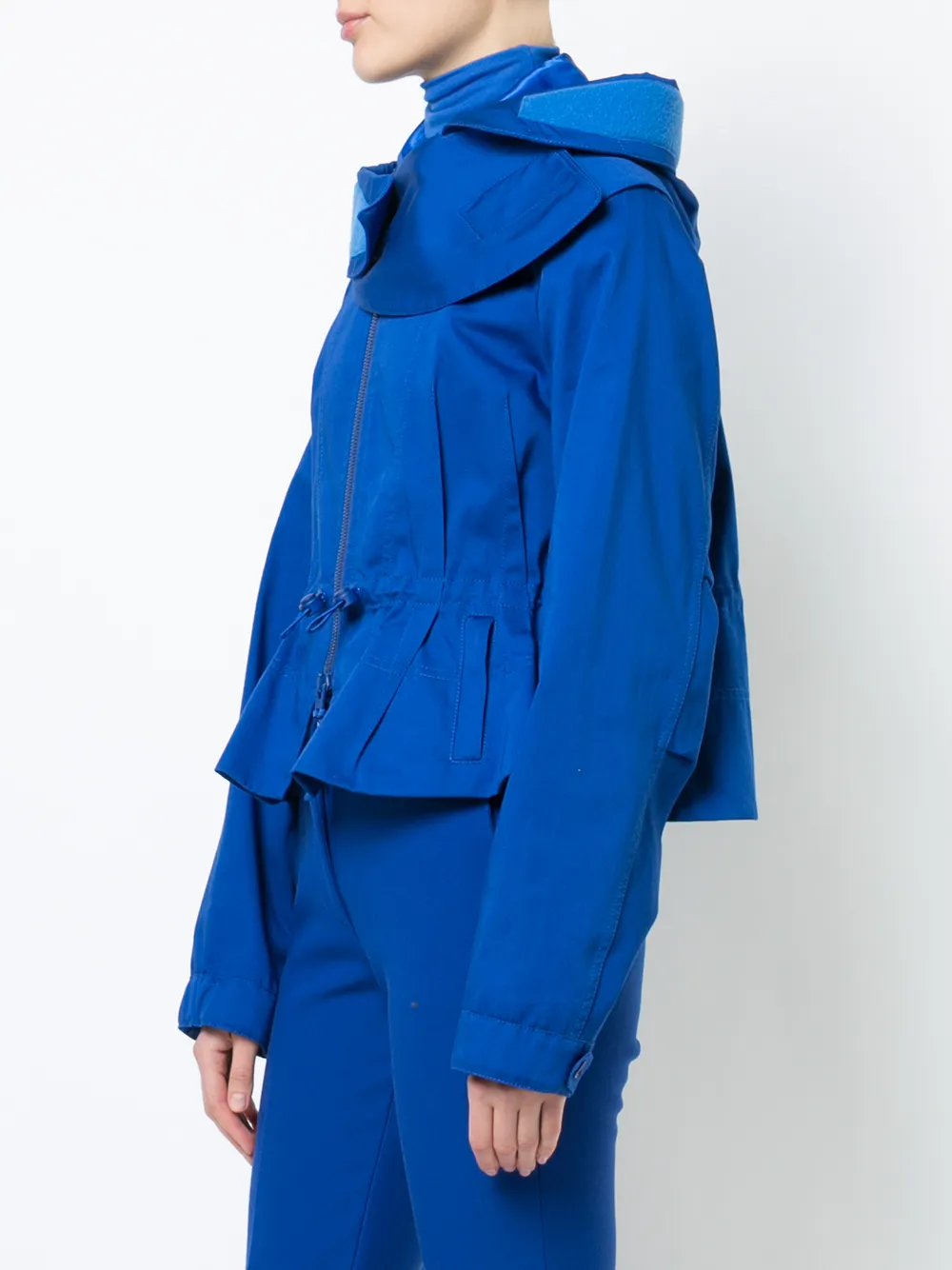 Givenchy peplum hem jacket Blauw
