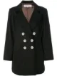 الصورة 1 من Yves Saint Laurent Pre-Owned معطف مزدوج الصدر