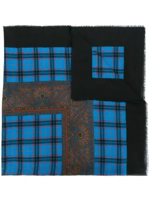 Givenchy Pre-Owned 1980s Geometric Pattern Wool Scarf | Red | FARFETCH