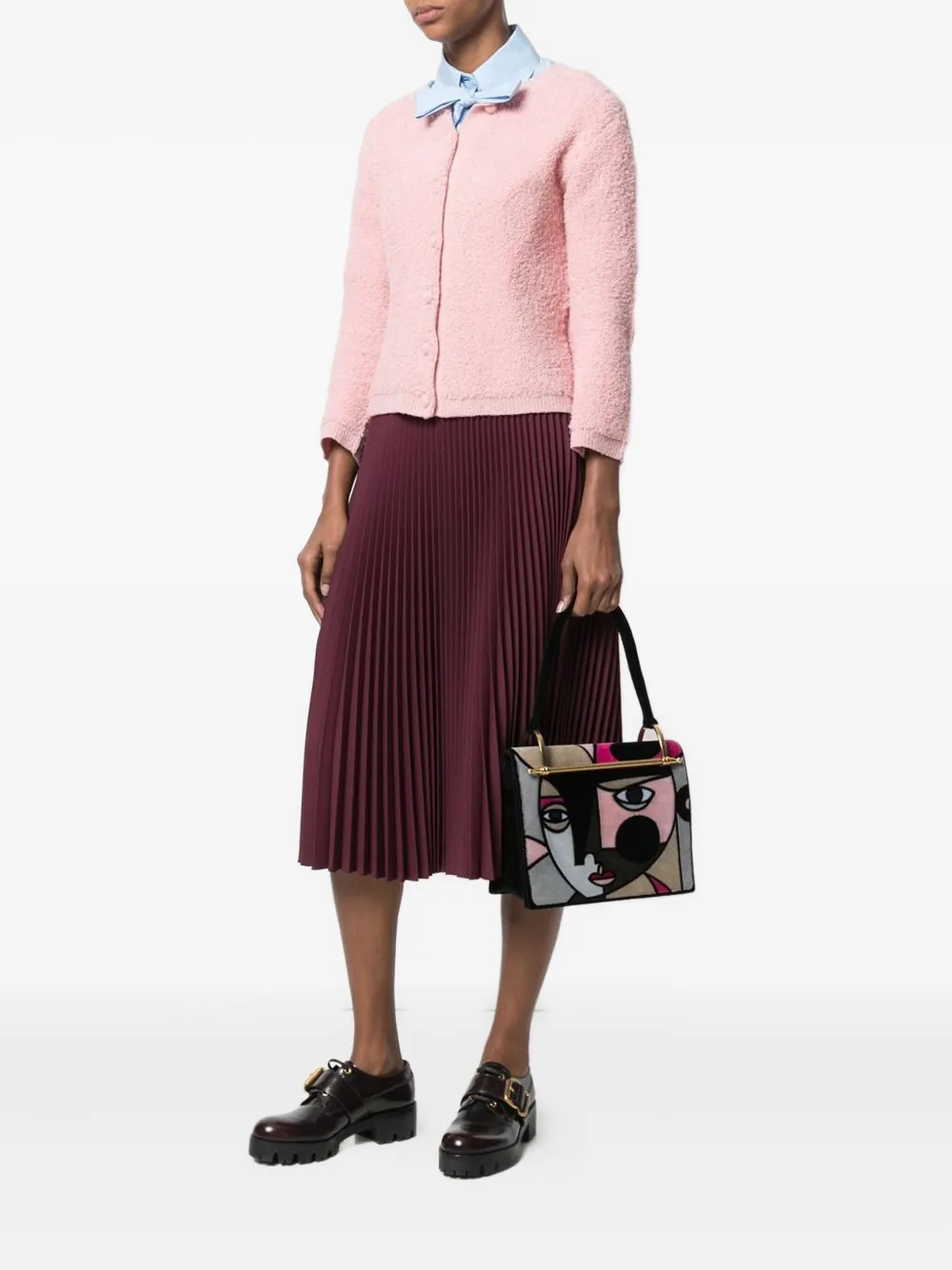 Prada Velvet Patchwork Lisolette Watkins tote bag | Image 2