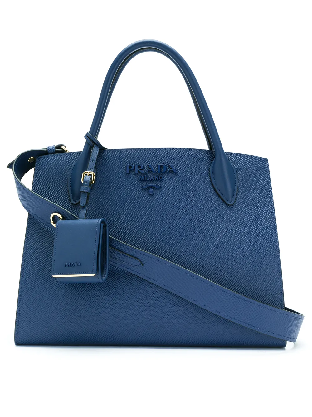 

Prada Bibliotheque tote bag - Blue