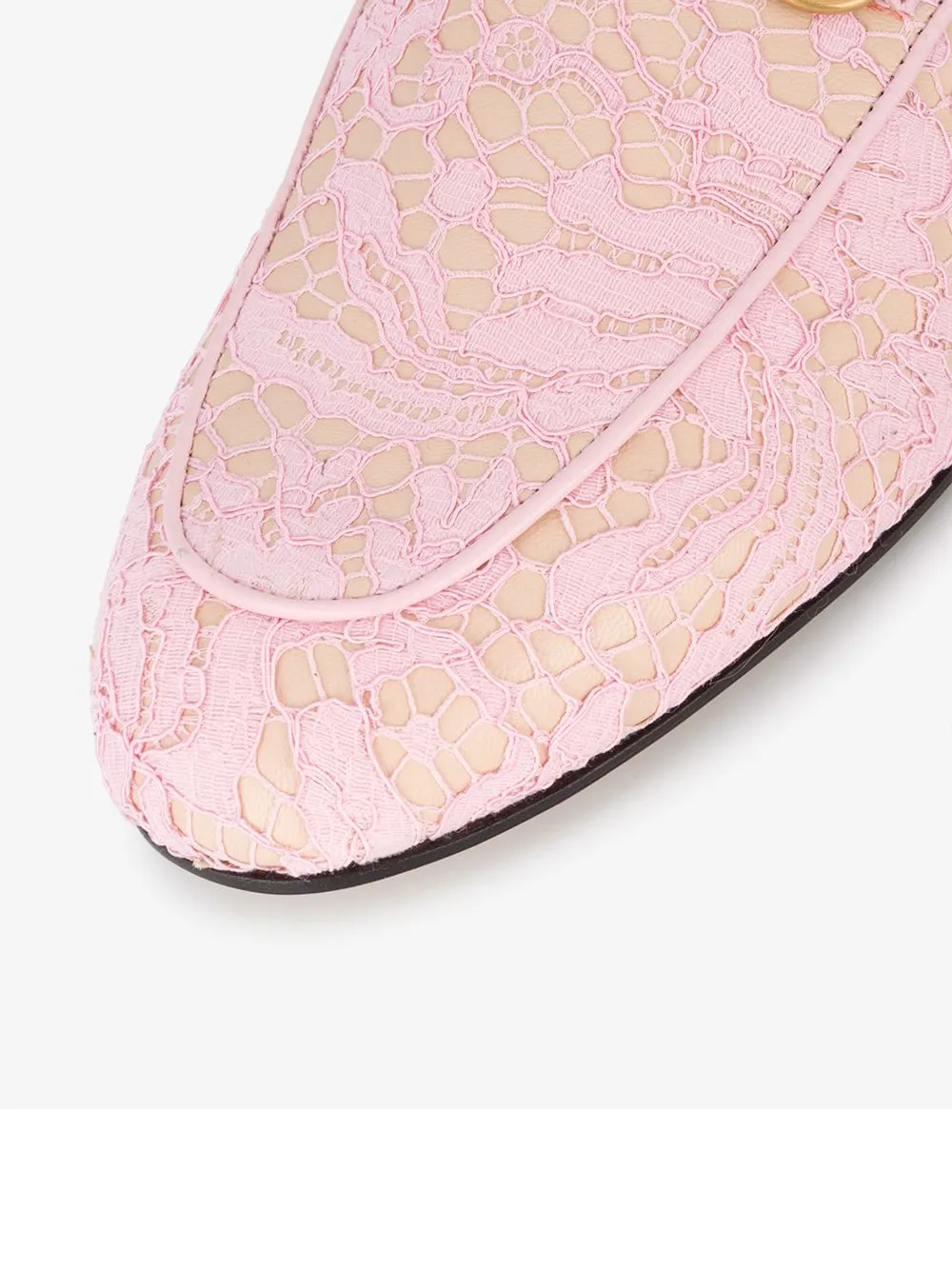 gucci princetown light pink