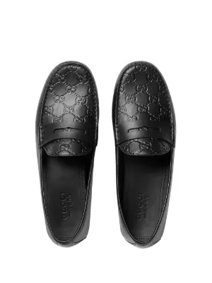 gucci signature loafers