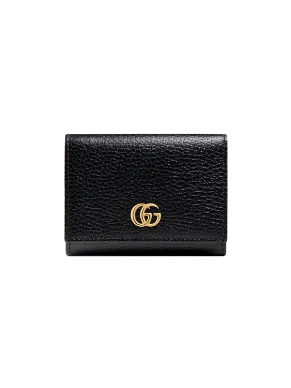 gg marmont leather wallet