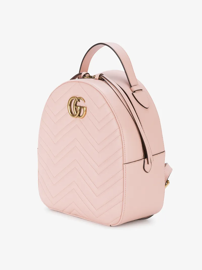 gucci marmont pink backpack