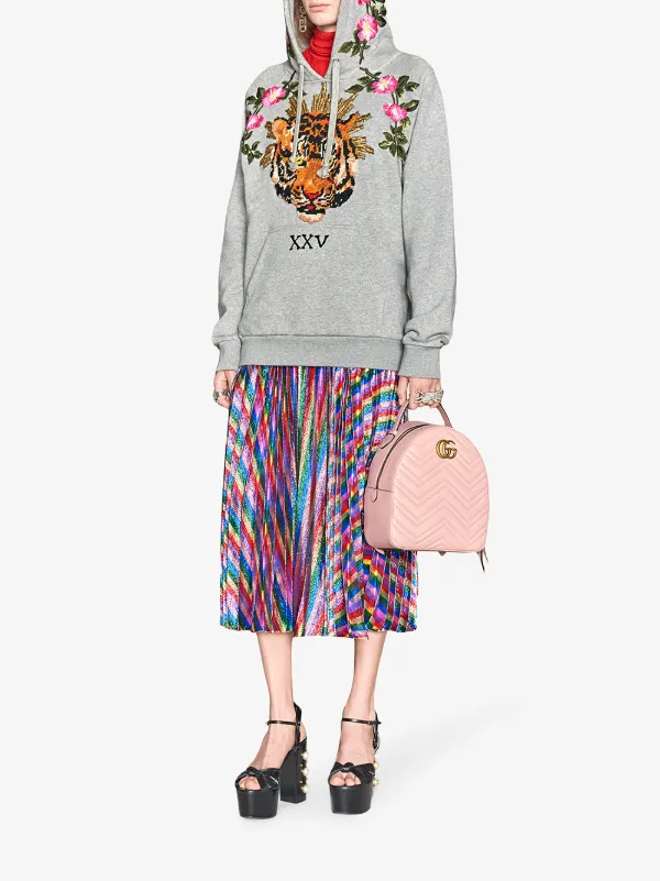 gucci marmont pink backpack