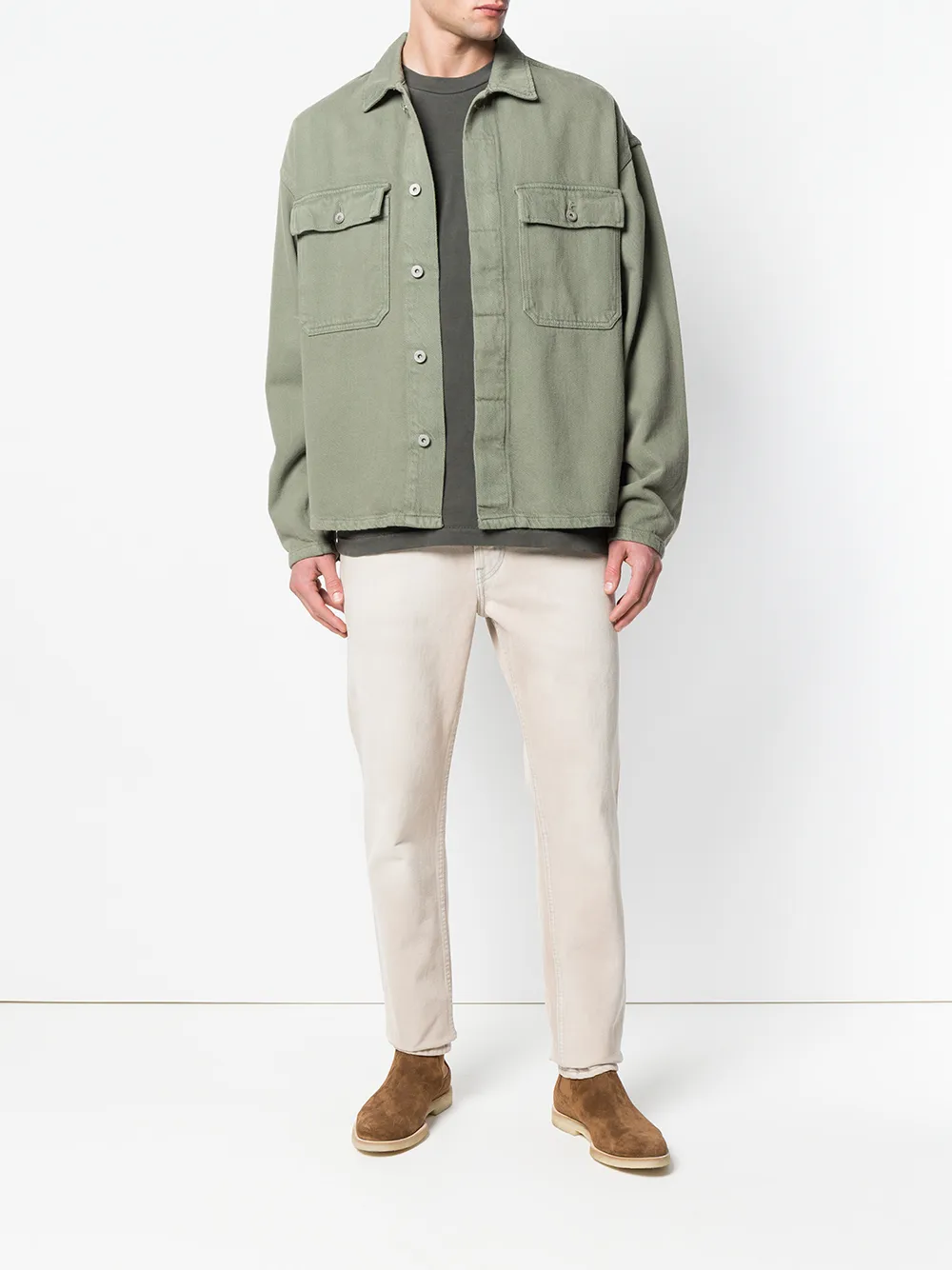 yeezy season 6 workwear shirt