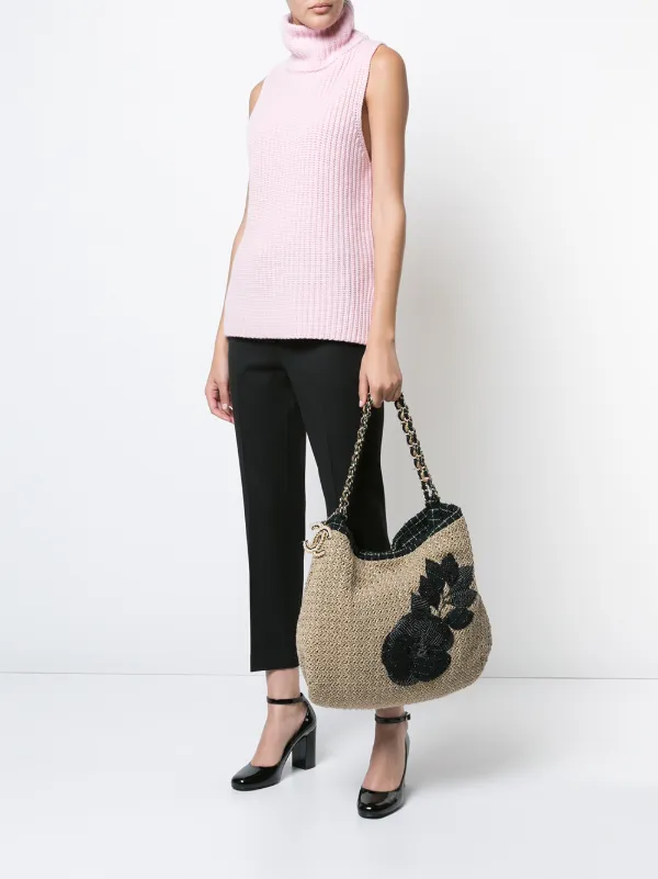 CHANEL Pre-Owned Camellia Coco トートバッグ | ニュートラル 