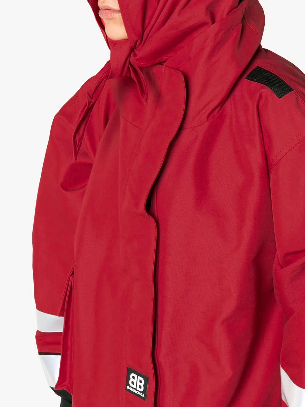 balenciaga reflective jacket