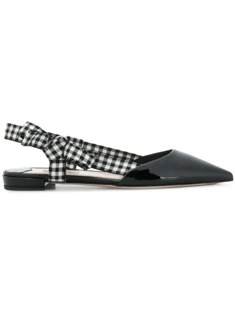 miu miu black flats