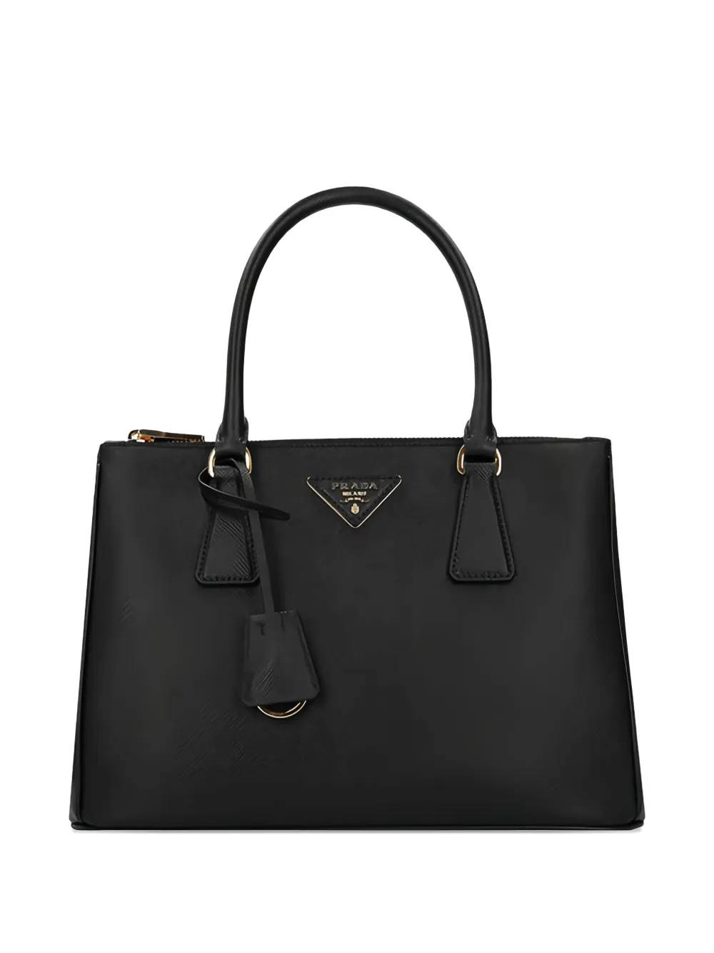 Prada شنطة عملية 'غاليريا' جلد متوسطة | أسود | Image 1
