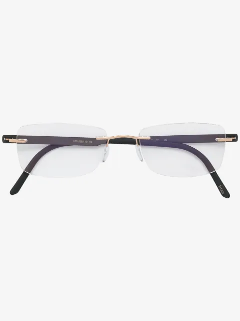 Silhouette Atelier Collection gold plated glasses