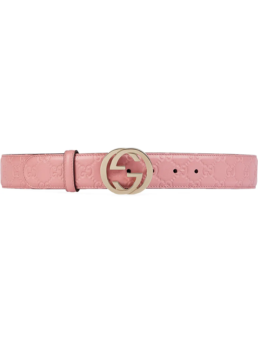 Gucci Gucci Signature belt with G buckle | Pink | Image 1