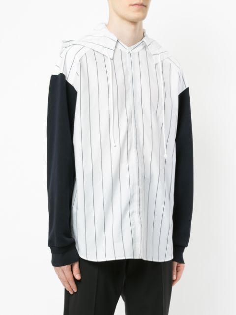 juun j striped shirt