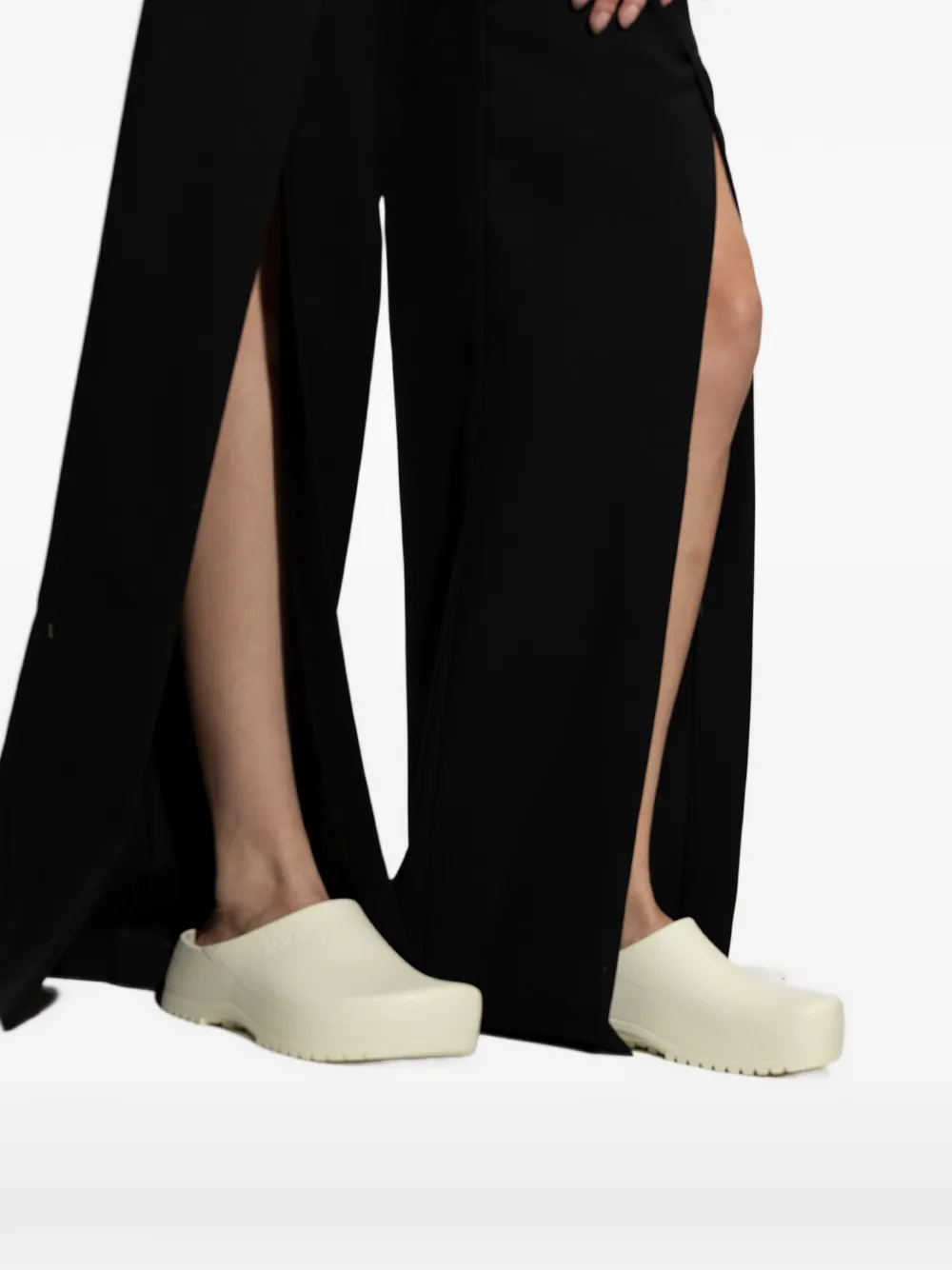 Birkenstock low-heel loafers Wit