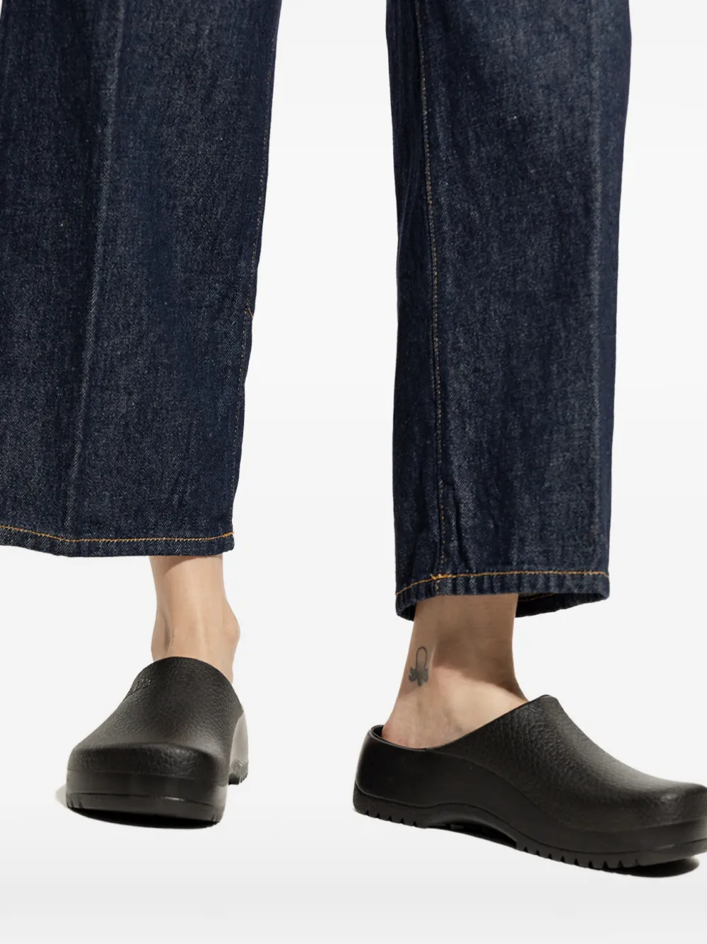 Birkenstock low-heel loafers Zwart