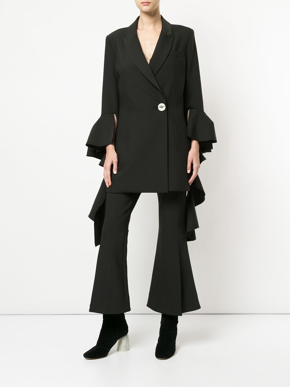 Image 2 of Ellery flared cropped trousers