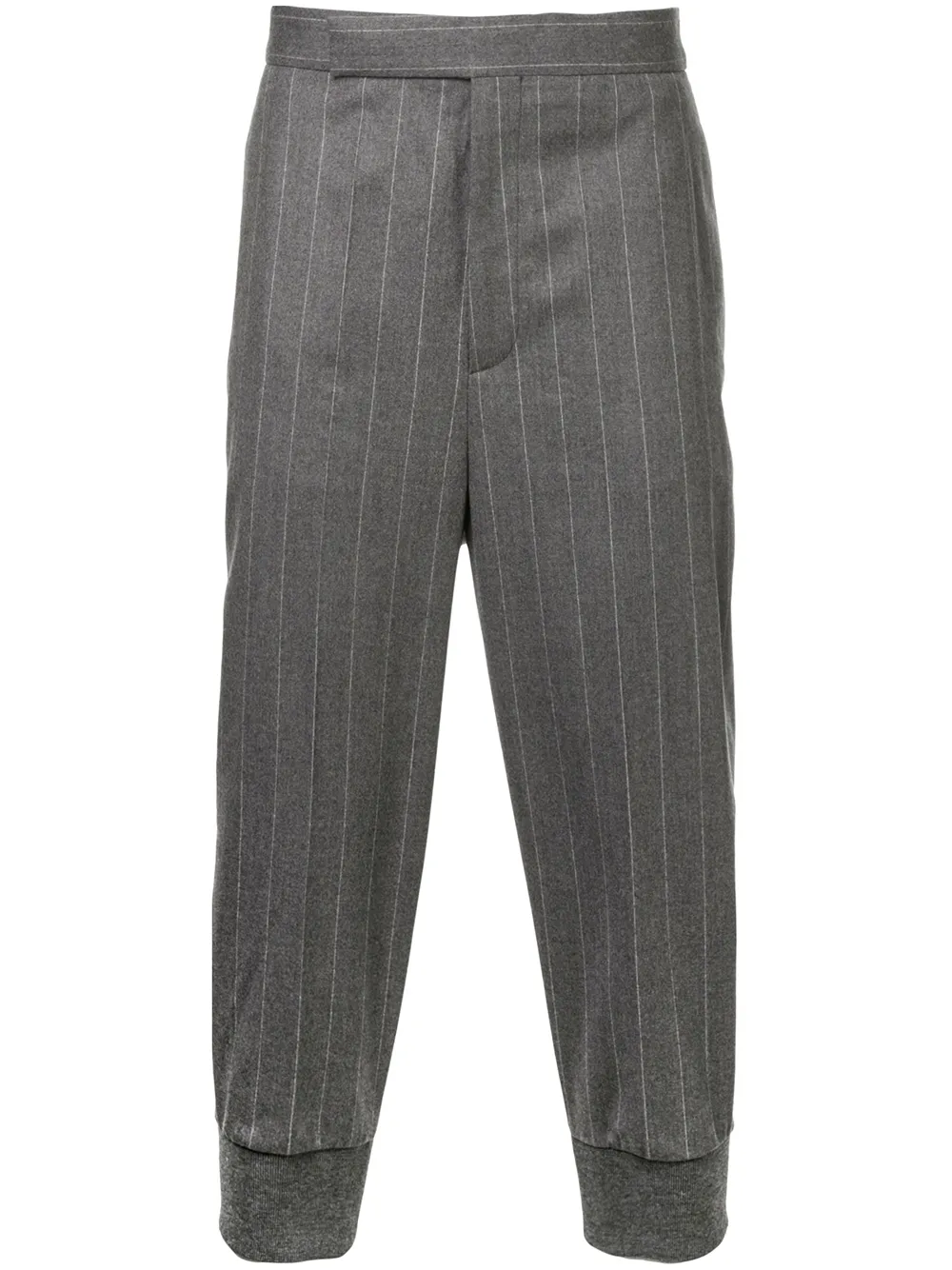 Neil Barrett pinstriped tailored cropped trousers | Image 1
