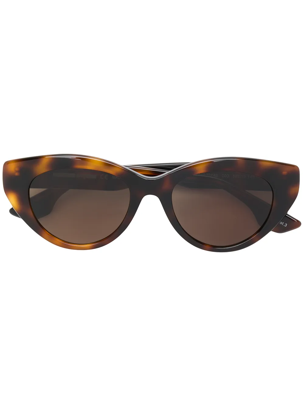 Mcq By Alexander Mcqueen Eyewear Tortoiseshell Cat Eye Sunglasses - Farfetch
