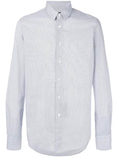 Dell'oglio micro dot print shirt