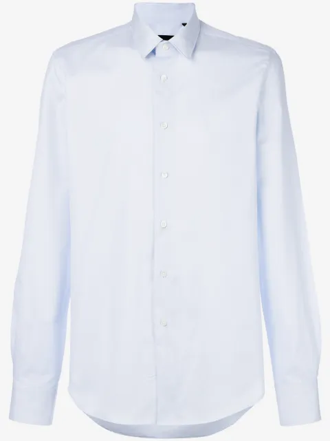 Dell'oglio curved hem shirt