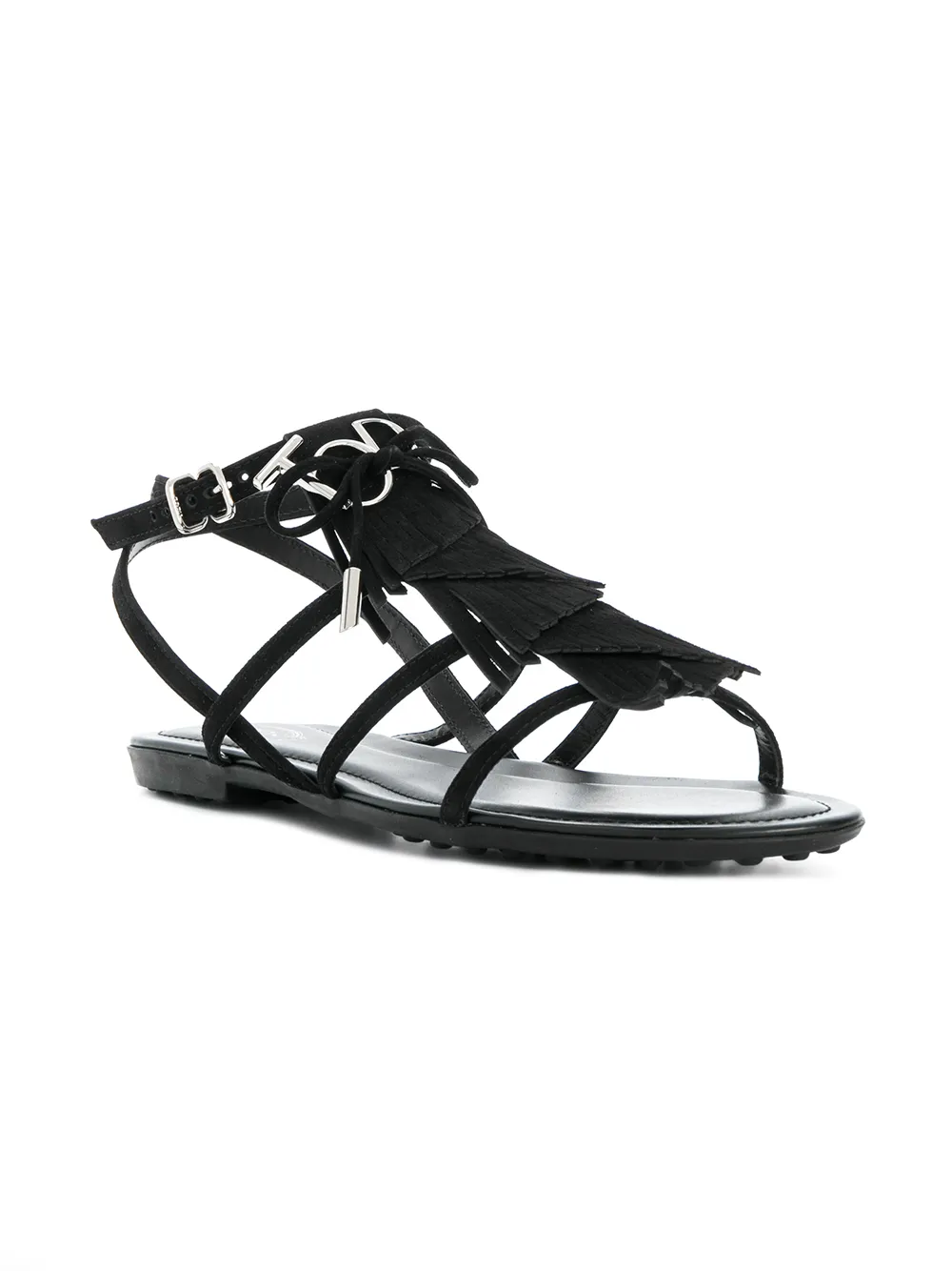 Tod's fringed multi-strap sandals | Sandalias con tacón | Image 2
