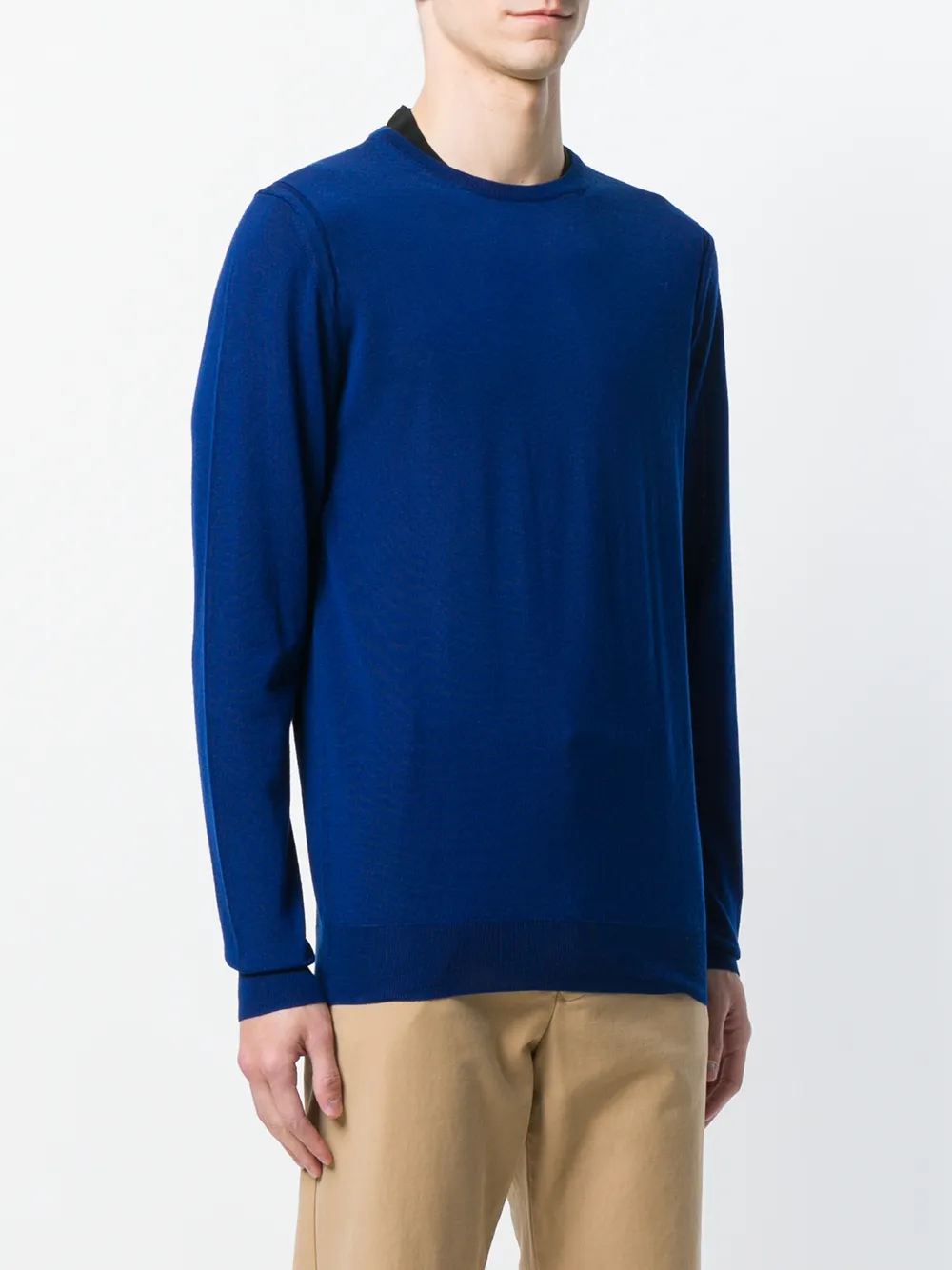Paolo Pecora Plain Sweatshirt In Blue