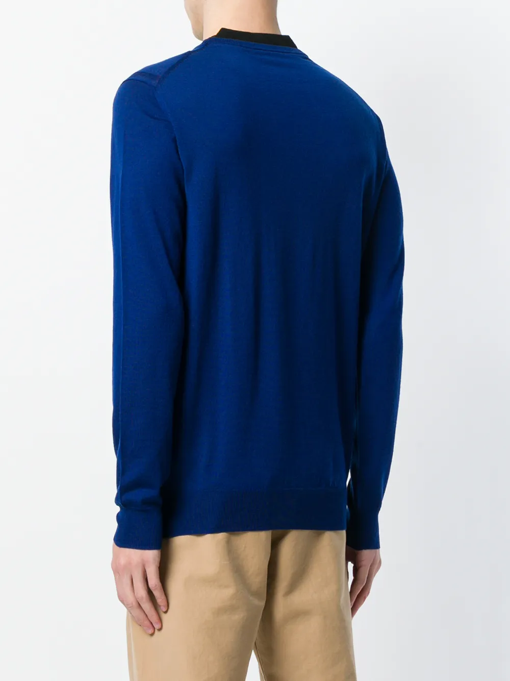 Paolo Pecora Plain Sweatshirt In Blue