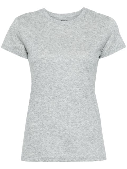 Vince mélange-effect cotton T-shirt