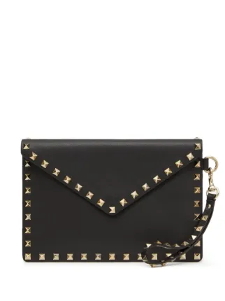 Valentino Garavani ロックスタッズ クラッチバッグ 通販 - FARFETCH