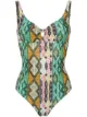 Image 1 of Lygia & Nanny Roberta printed swimsuit