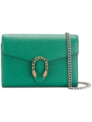 gucci dionysus green shoulder bag