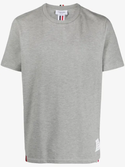 Thom Browne RWB-stripe piqué T-shirt