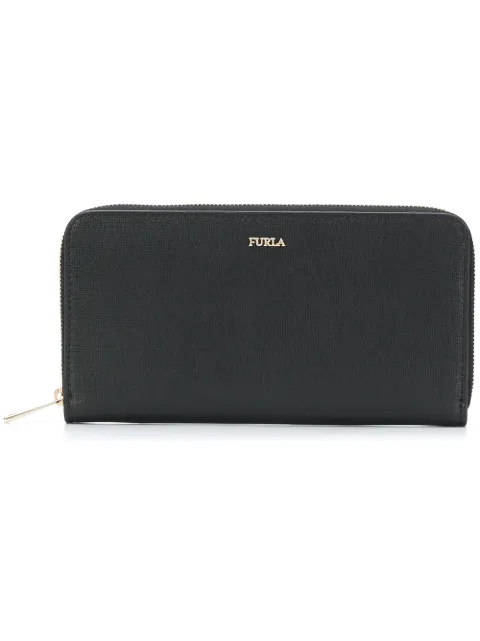 Click to view more detailed imagery on our partner's website Furla Women's Wallet Genuine Leather Coin Case Holder Purse Card Bifold Babylon Xl In Black