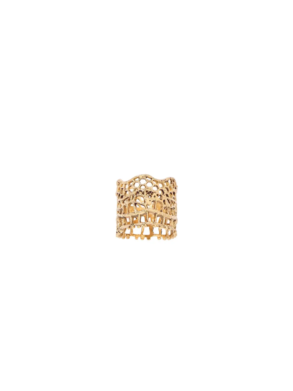  Aurelie Bidermann 'dentelle Bague' Ring   Metallic 