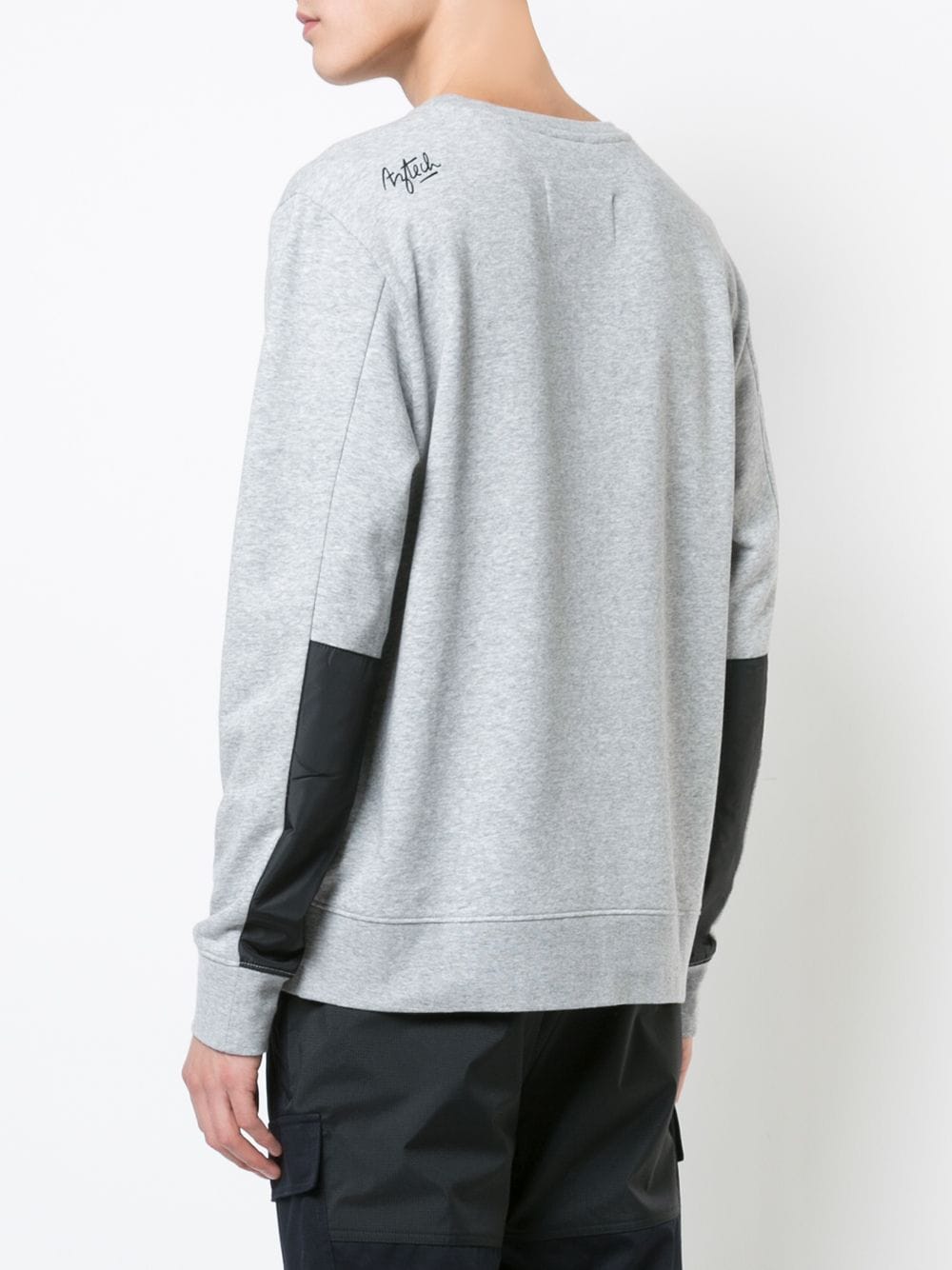Shop Aztech Mountain Crater Lake Sweatshirt In Grey